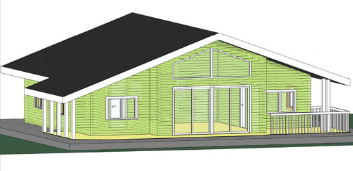Exterior 4 de casa Madrid de 125 m2.
