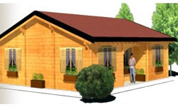 Mas informaci�n de esta casa de madera