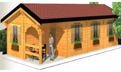 Mas informaci�n de esta casa de madera