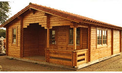 Mas informaci�n de esta casa de madera