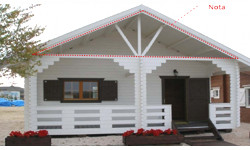 Mas informaci�n de esta casa de madera