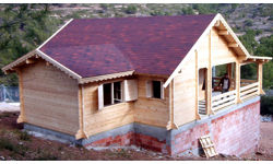 Mas informaci�n de esta casa de madera