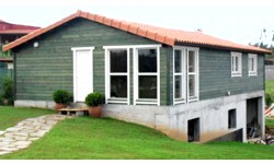 Mas informaci�n de esta casa de madera