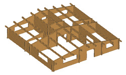 Mas informaci�n de esta casa de madera